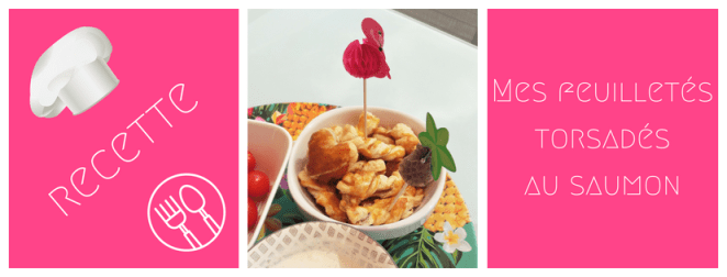 Mes feuilletés torsadés au saumon